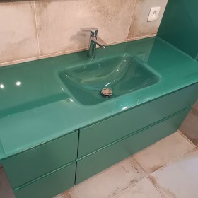 Bornéo 76 cm vasque à droite